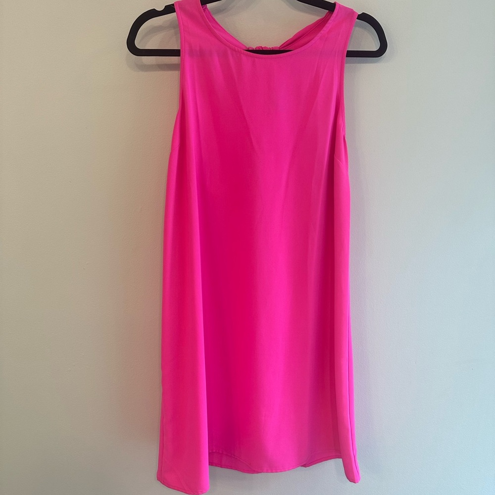 Pink sleeveless dress size M - new with tag